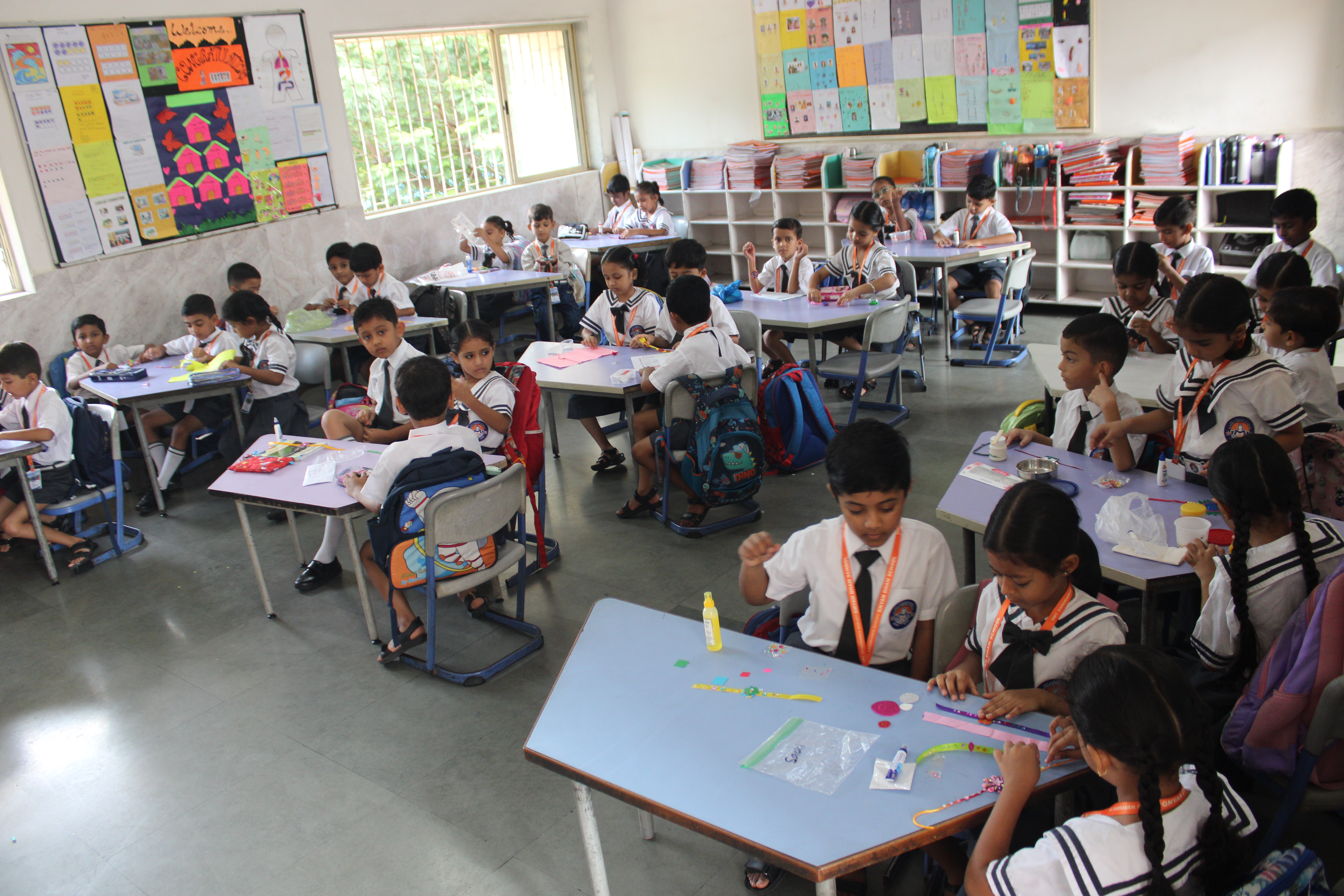 Rakhi making activity-(11-8-26)